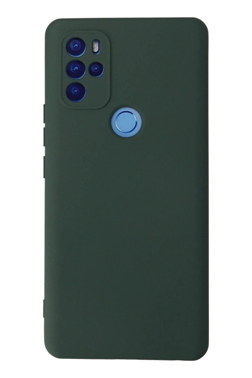 Mey İthalat®  General Mobile GM 21 Pro Kılıf Nano içi Kadife Silikon - Koyu Yeşil