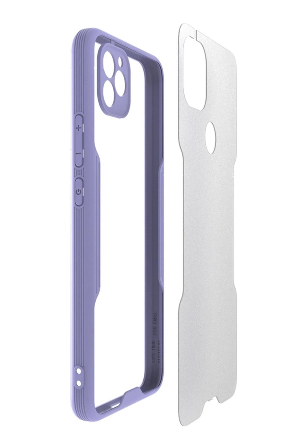 Mey İthalat®  General Mobile GM 22 Kılıf Platin Silikon - Sarı