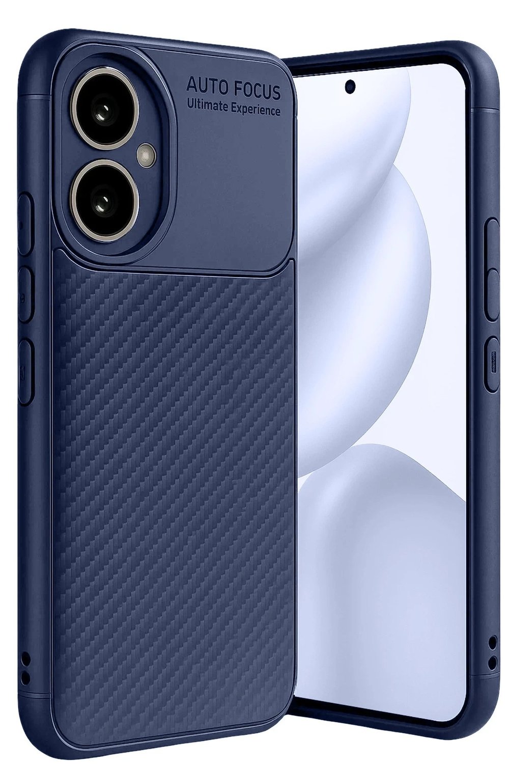 Mey İthalat®  Honor 400 Kılıf Auto Focus Karbon Kapak - Lacivert