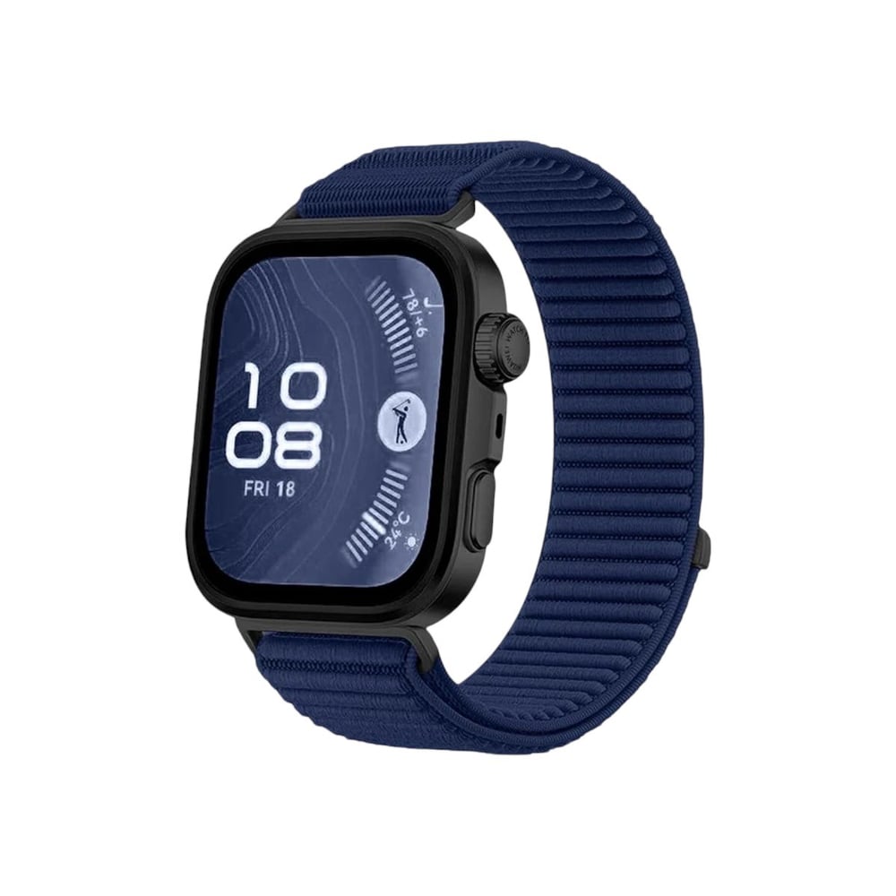 Mey İthalat®  Huawei Fit 4 Braid Kordon - Lacivert