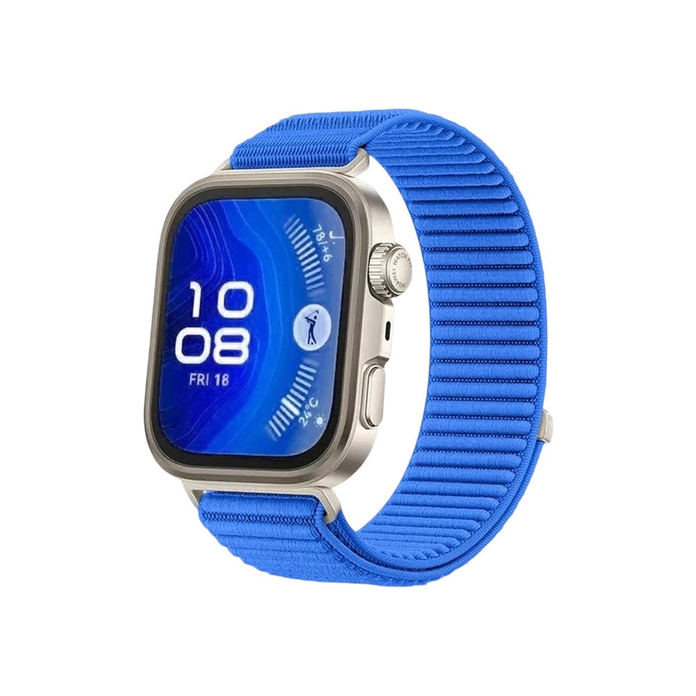 Mey İthalat®  Huawei Fit 4 Braid Kordon - Mavi