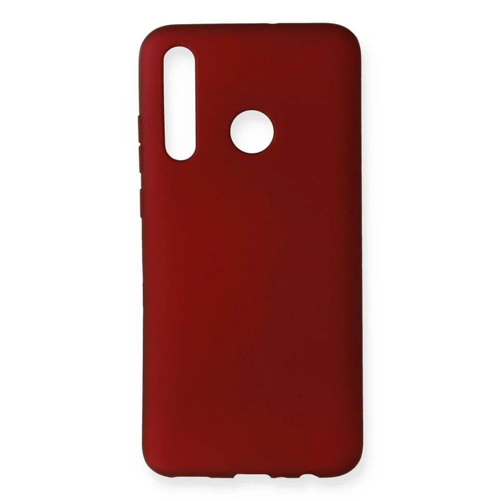 Mey İthalat®  Huawei Honor 20 Lite Kılıf First Silikon - Bordo