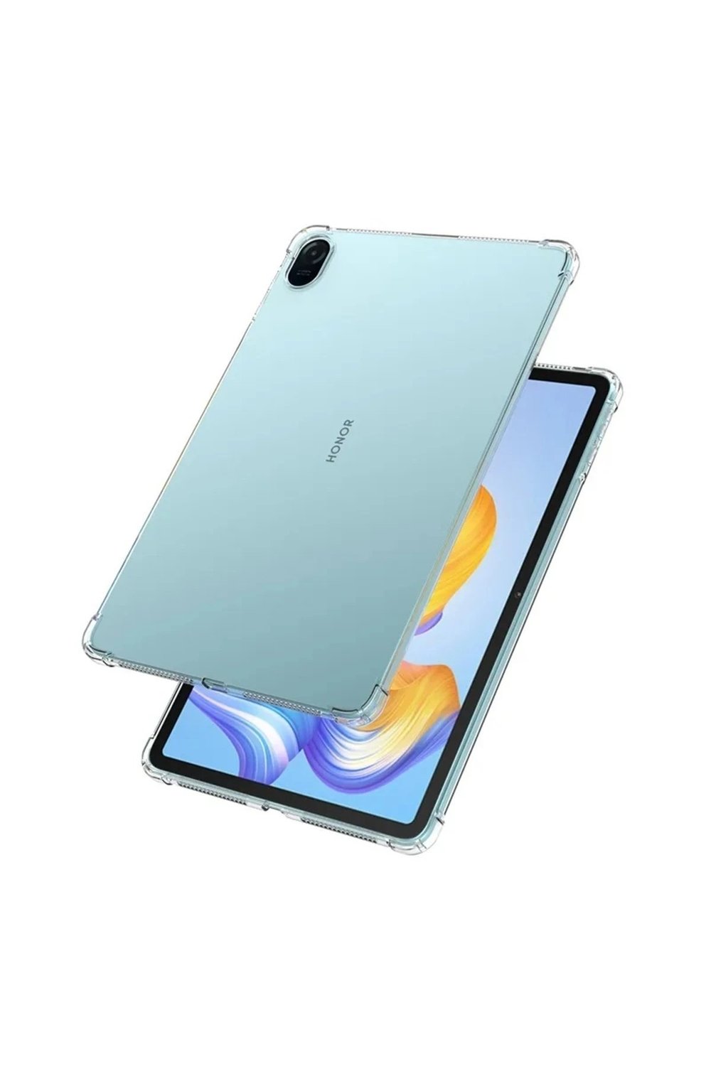 Mey İthalat®  Huawei Honor Pad 8 12 Kılıf Anti Shock Tablet Silikon - Şeffaf