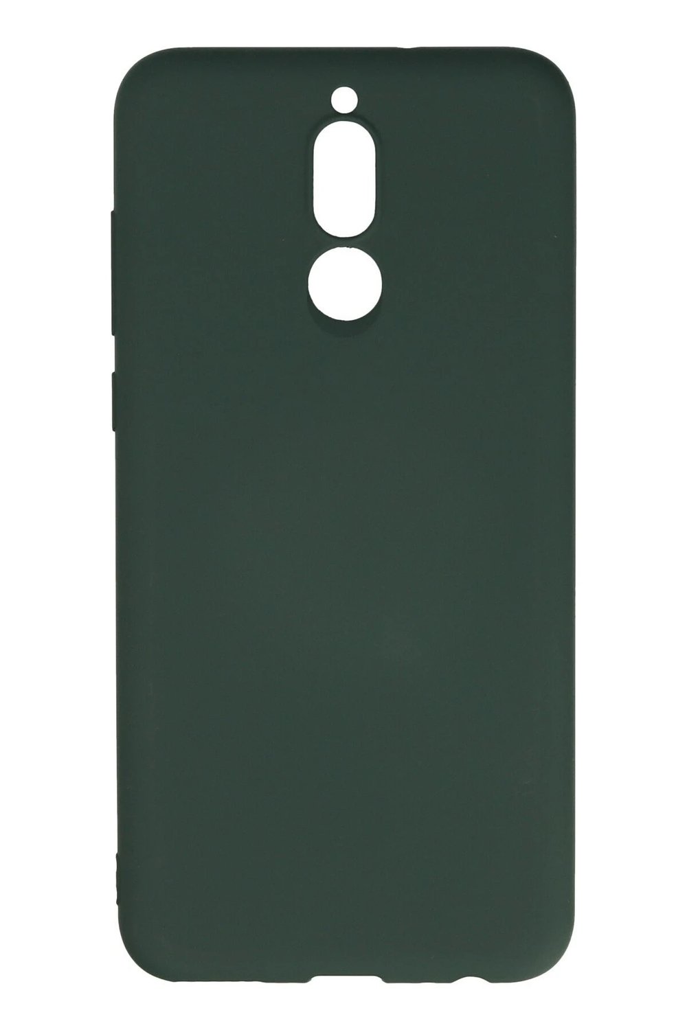 Mey İthalat®  Huawei Mate 10 Lite Kılıf Nano içi Kadife Silikon - Koyu Yeşil