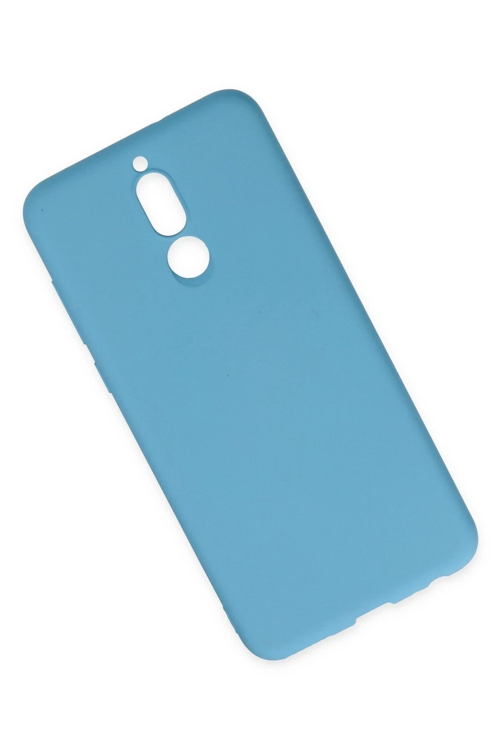 Mey İthalat®  Huawei Mate 10 Lite Kılıf Nano içi Kadife Silikon - Mavi
