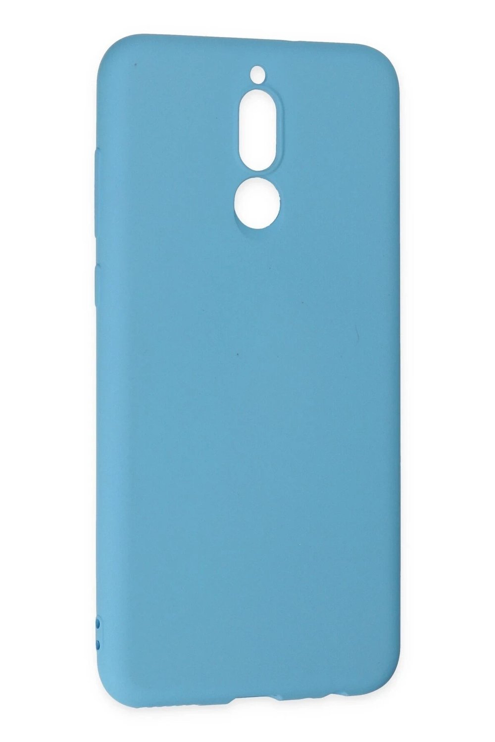 Mey İthalat®  Huawei Mate 10 Lite Kılıf Nano içi Kadife Silikon - Mavi