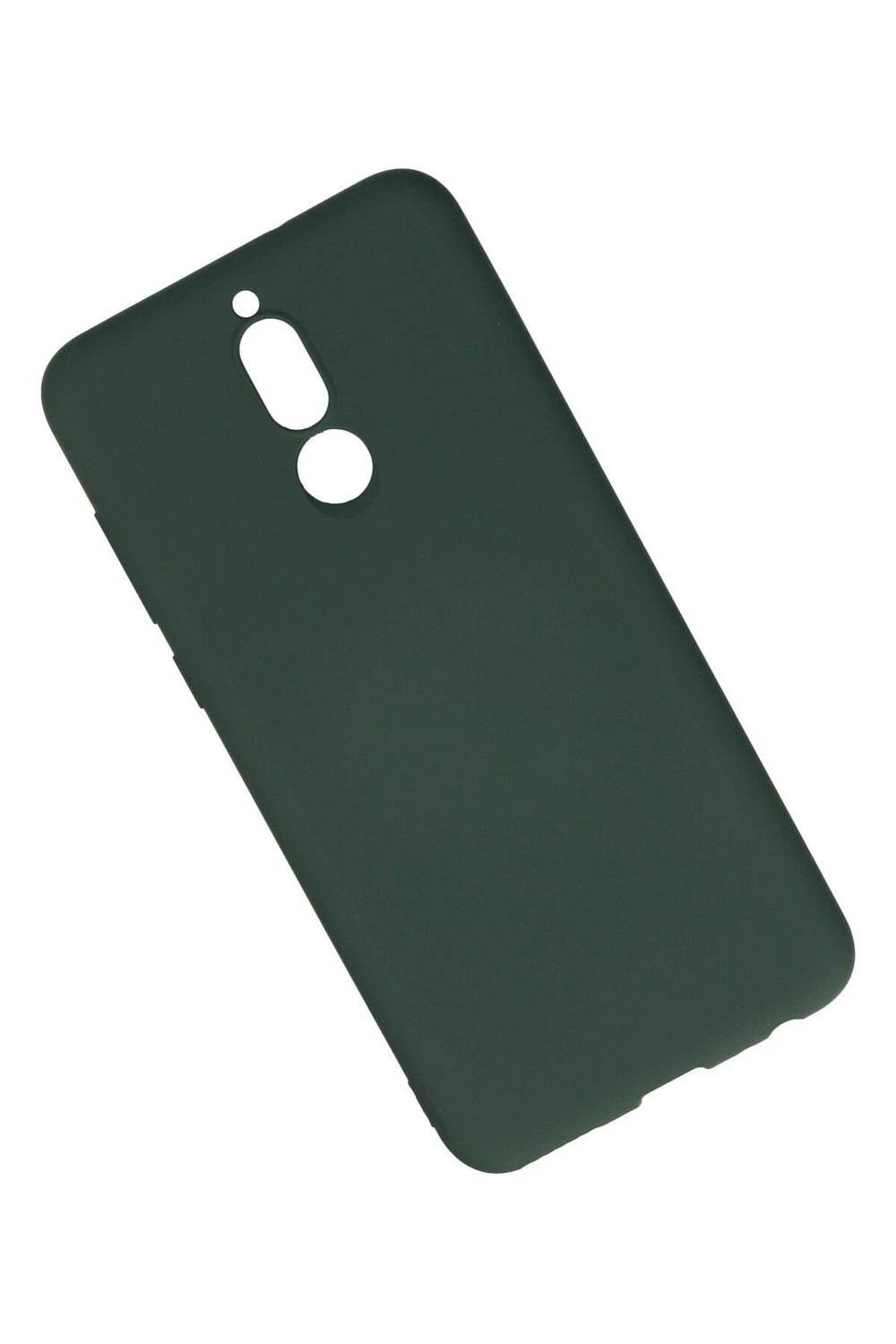 Mey İthalat®  Huawei Mate 10 Lite Kılıf Nano içi Kadife Silikon - Koyu Yeşil