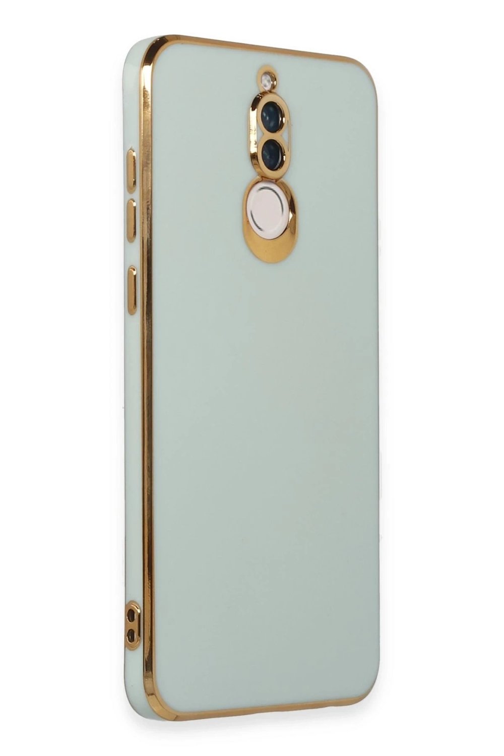 Mey İthalat®  Huawei Mate 10 Lite Kılıf Volet Silikon - Açık Yeşil