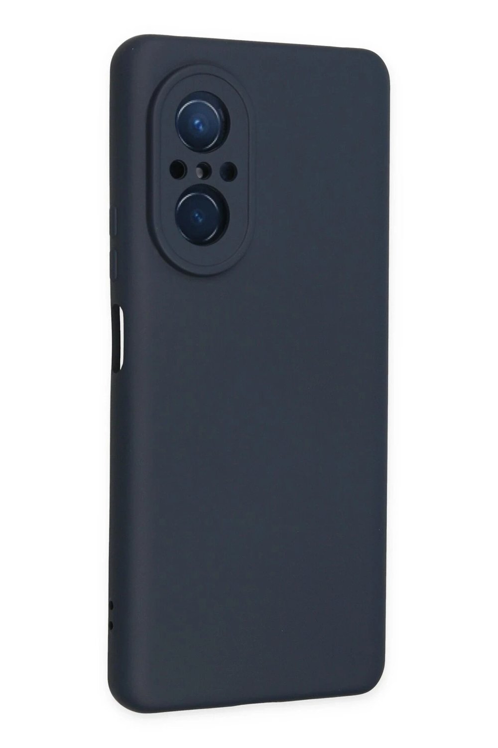 Mey İthalat®  Huawei Nova 9 SE Kılıf Nano içi Kadife Silikon - Lacivert