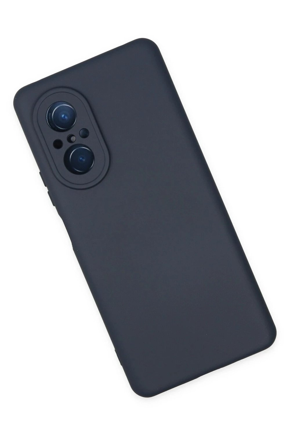 Mey İthalat®  Huawei Nova 9 SE Kılıf Nano içi Kadife Silikon - Lacivert