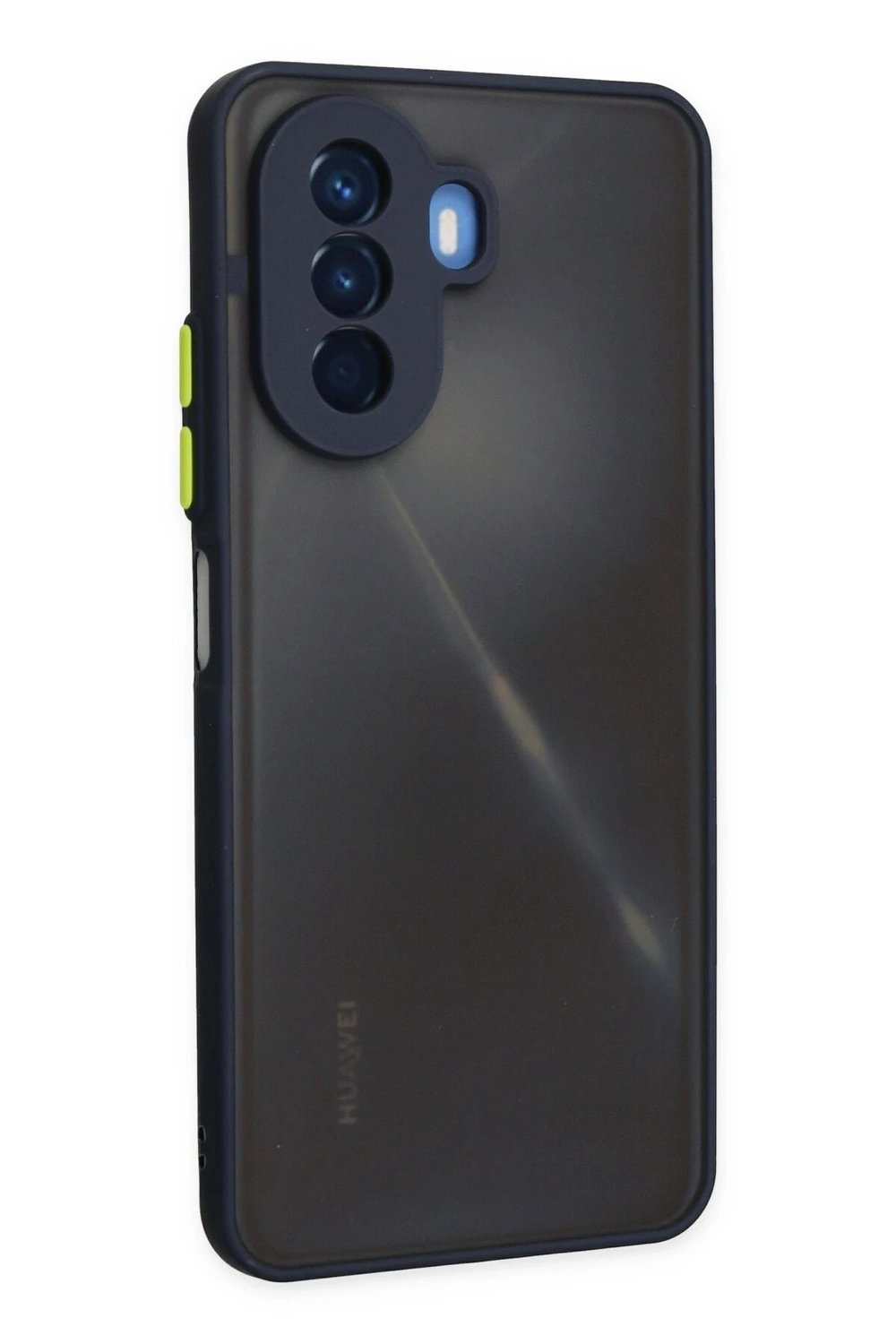 Mey İthalat®  Huawei Nova Y70 Kılıf Montreal Silikon Kapak - Lacivert