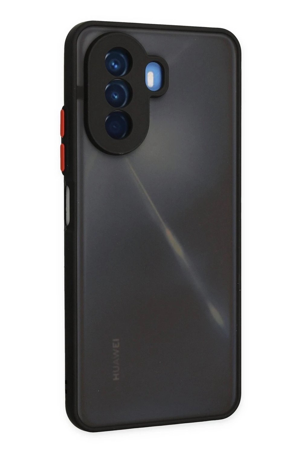 Mey İthalat®  Huawei Nova Y70 Kılıf Montreal Silikon Kapak - Siyah