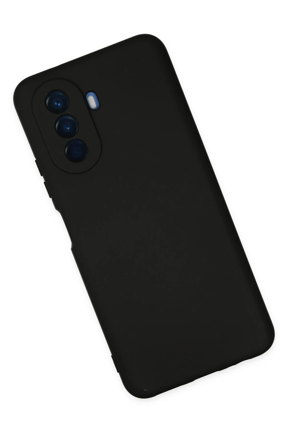 Mey İthalat®  Huawei Nova Y70 Kılıf Nano içi Kadife Silikon - Siyah