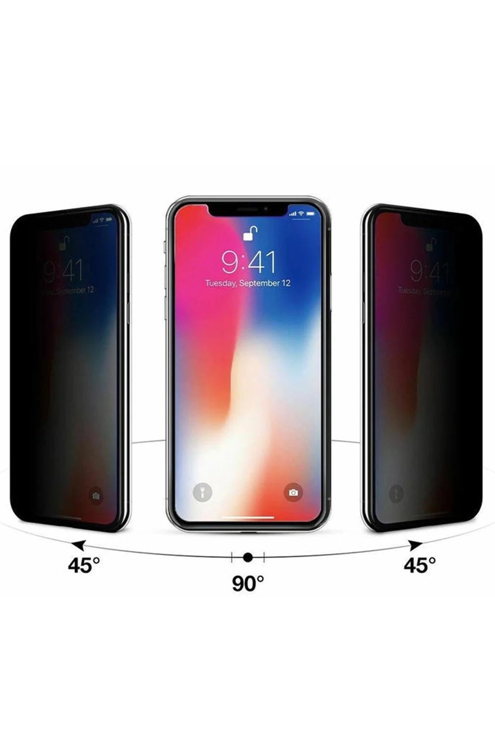 Mey İthalat®  Huawei Nova Y90 5D Hayalet Cam Ekran Koruyucu