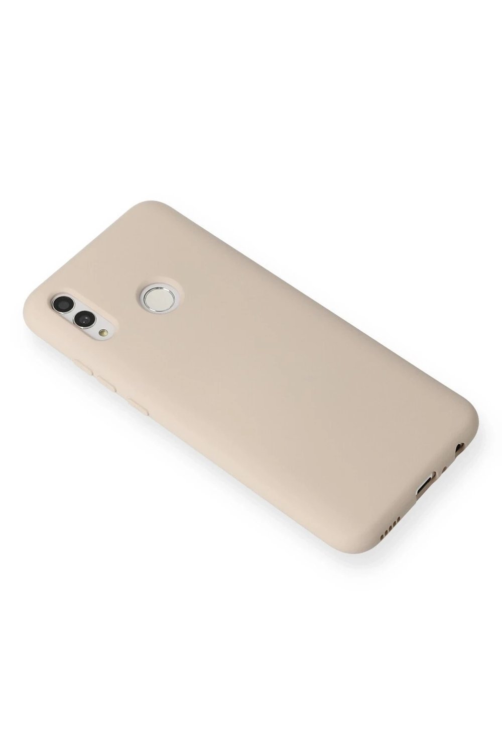 Mey İthalat®  Huawei P Smart 2019 Kılıf Nano içi Kadife Silikon - Pudra