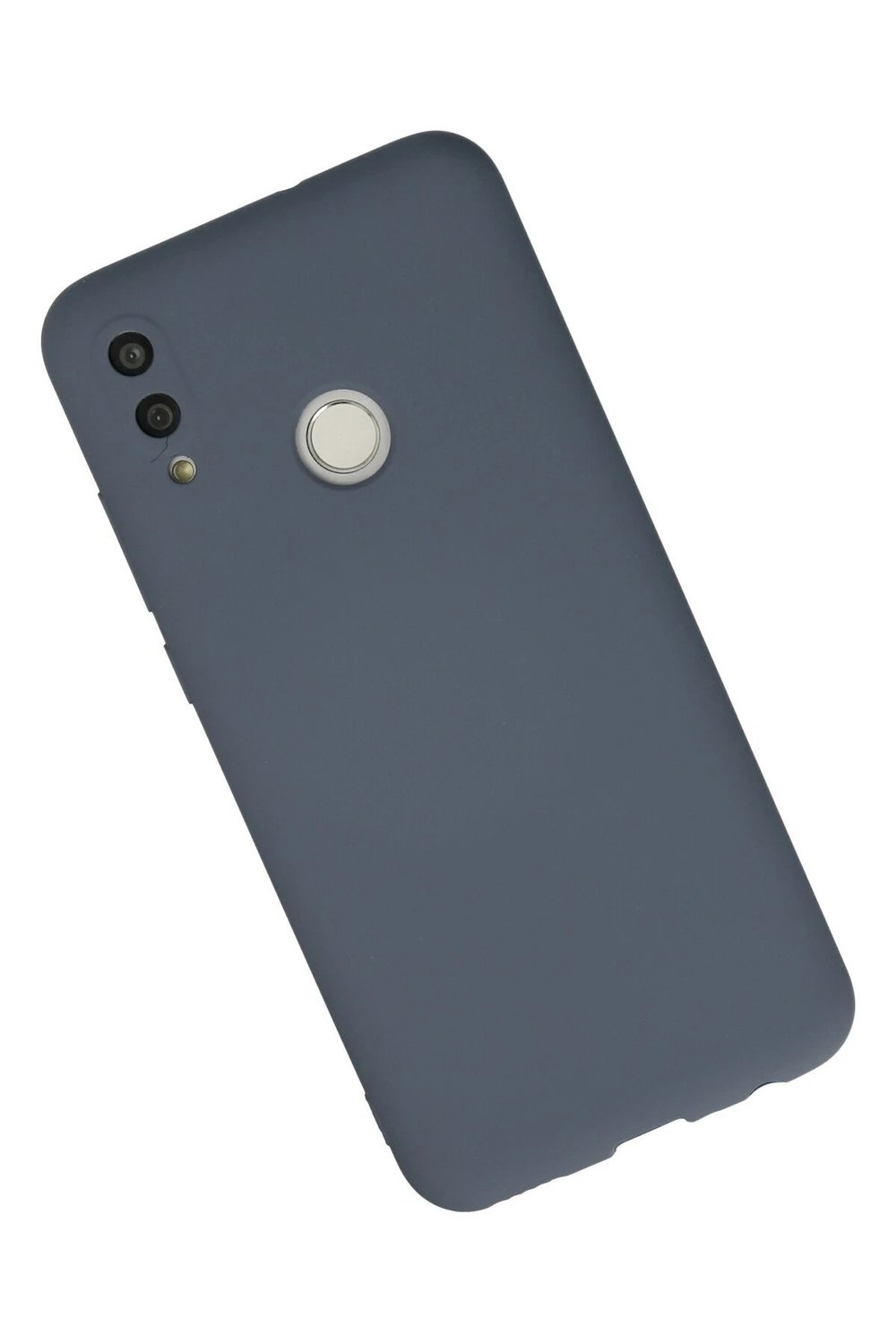 Mey İthalat®  Huawei P Smart 2019 Kılıf Nano içi Kadife Silikon - Gri