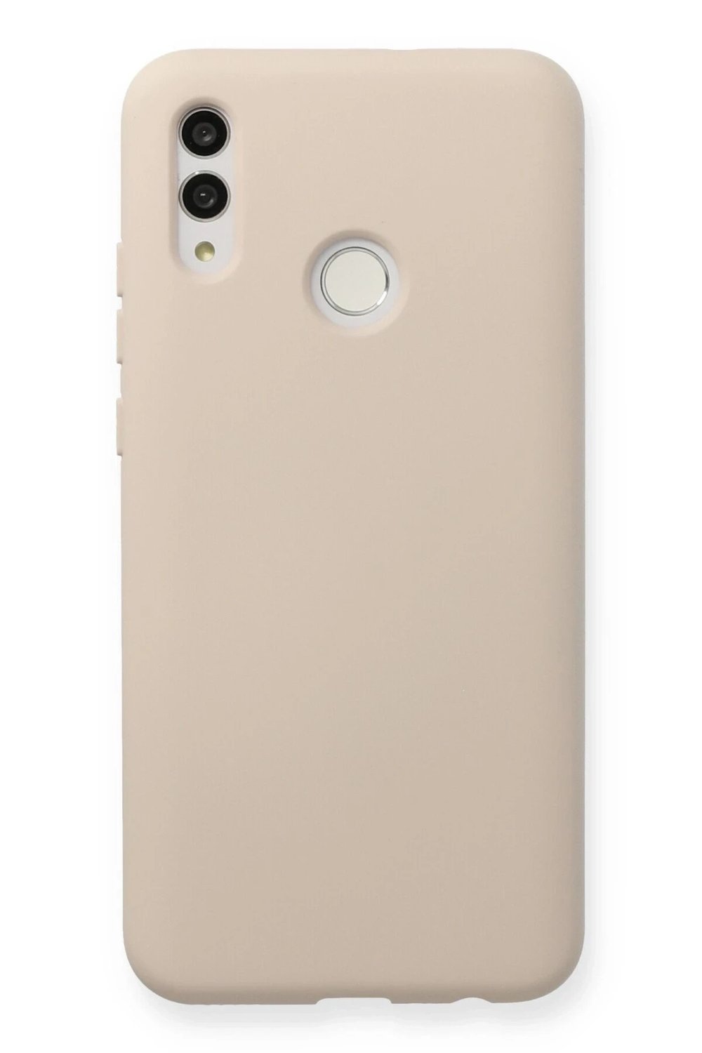 Mey İthalat®  Huawei P Smart 2019 Kılıf Nano içi Kadife Silikon - Pudra