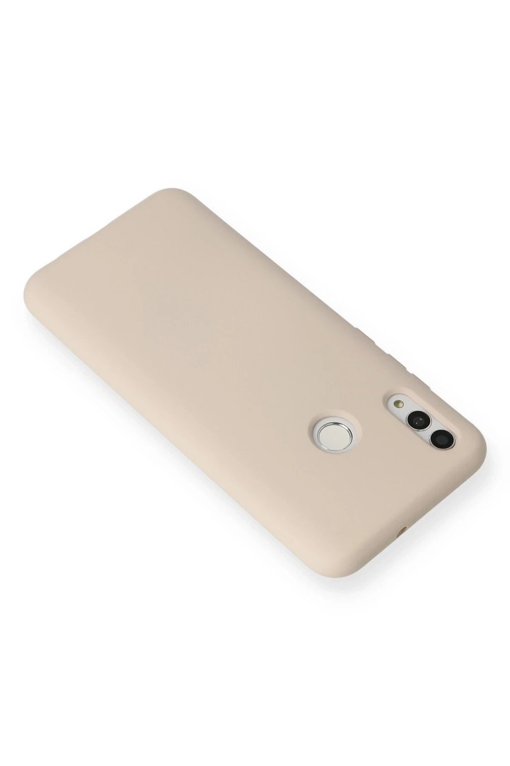 Mey İthalat®  Huawei P Smart 2019 Kılıf Nano içi Kadife Silikon - Pudra