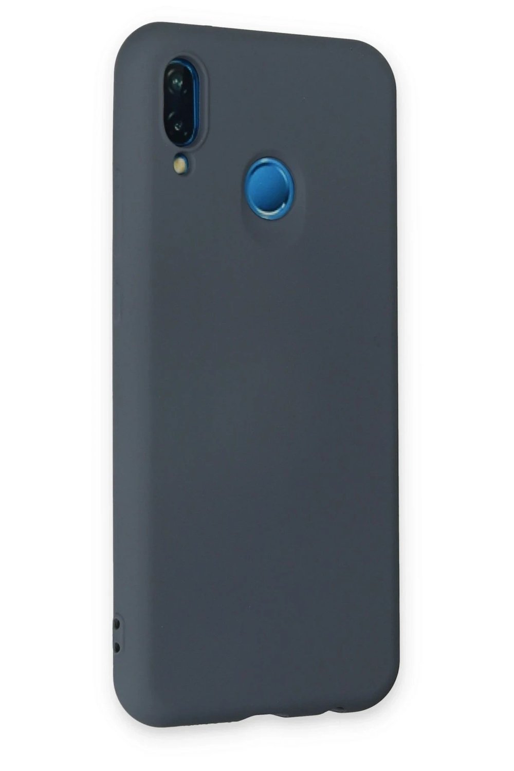 Mey İthalat®  Huawei P20 Lite Kılıf Nano içi Kadife Silikon - Gri