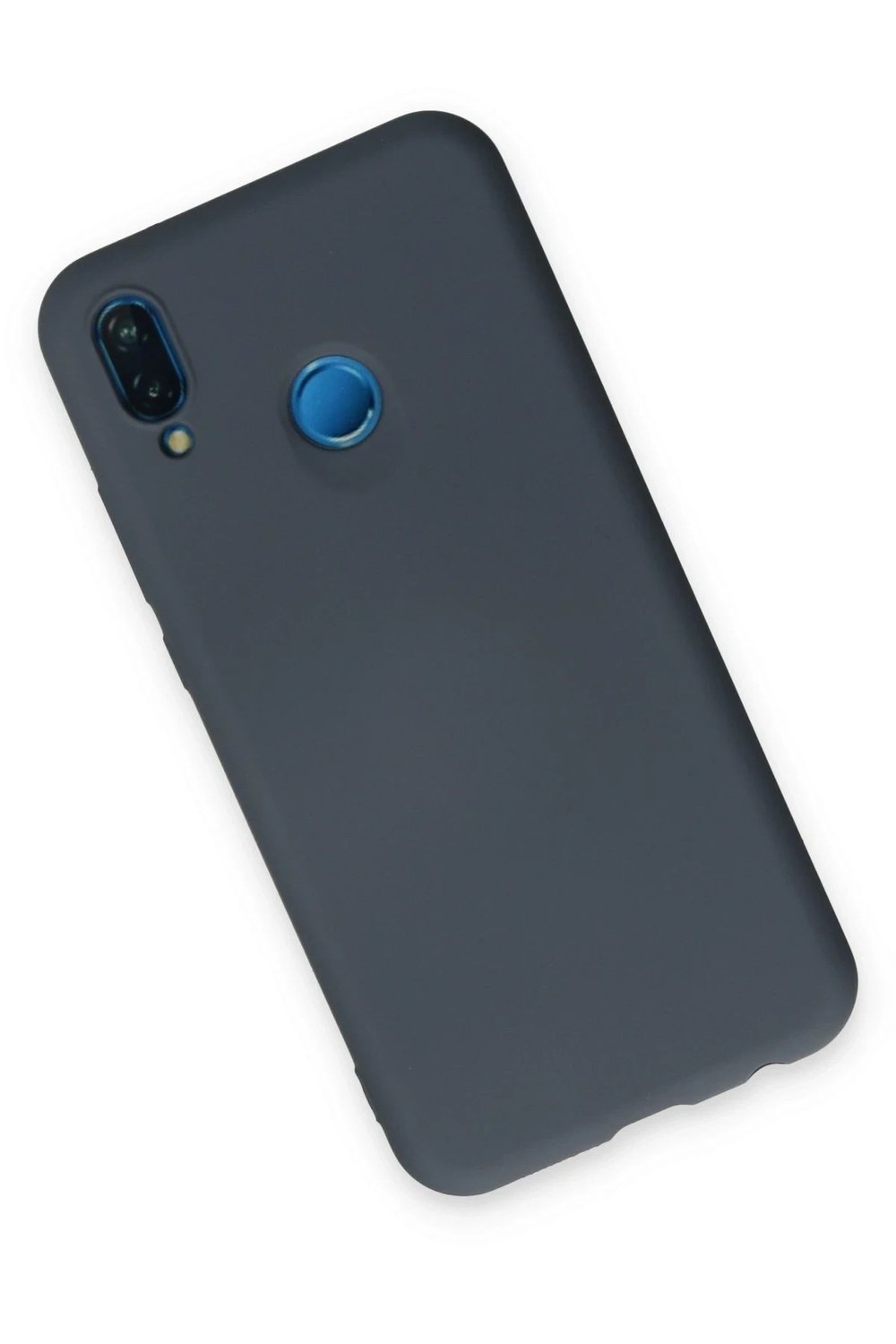 Mey İthalat®  Huawei P20 Lite Kılıf Nano içi Kadife Silikon - Gri