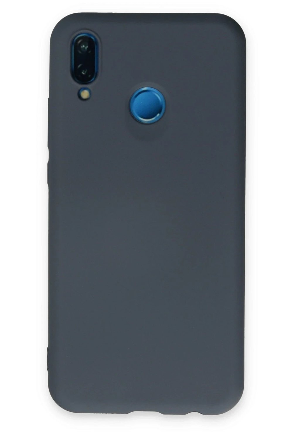 Mey İthalat®  Huawei P20 Lite Kılıf Nano içi Kadife Silikon - Gri