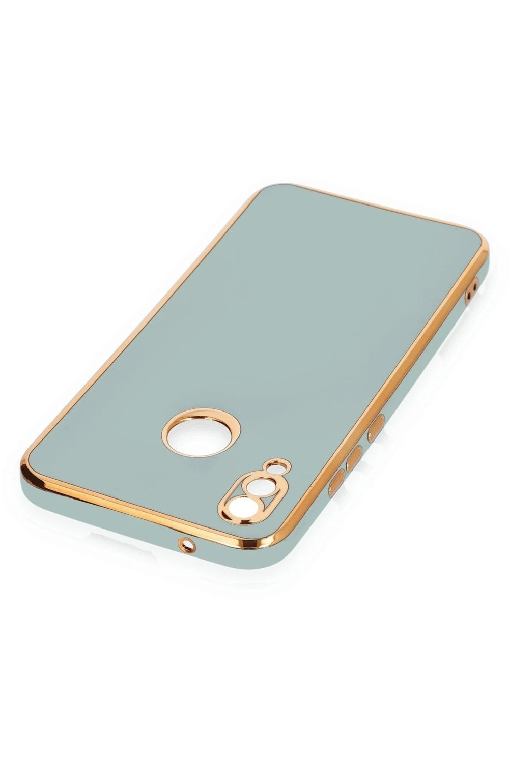 Mey İthalat®  Huawei P20 Lite Kılıf Volet Silikon - Açık Yeşil