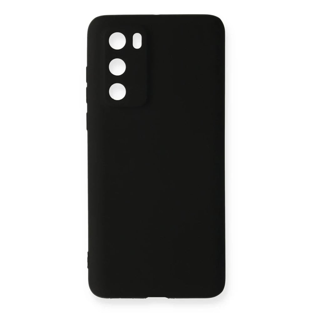 Mey İthalat®  Huawei P40 Kılıf First Silikon - Siyah