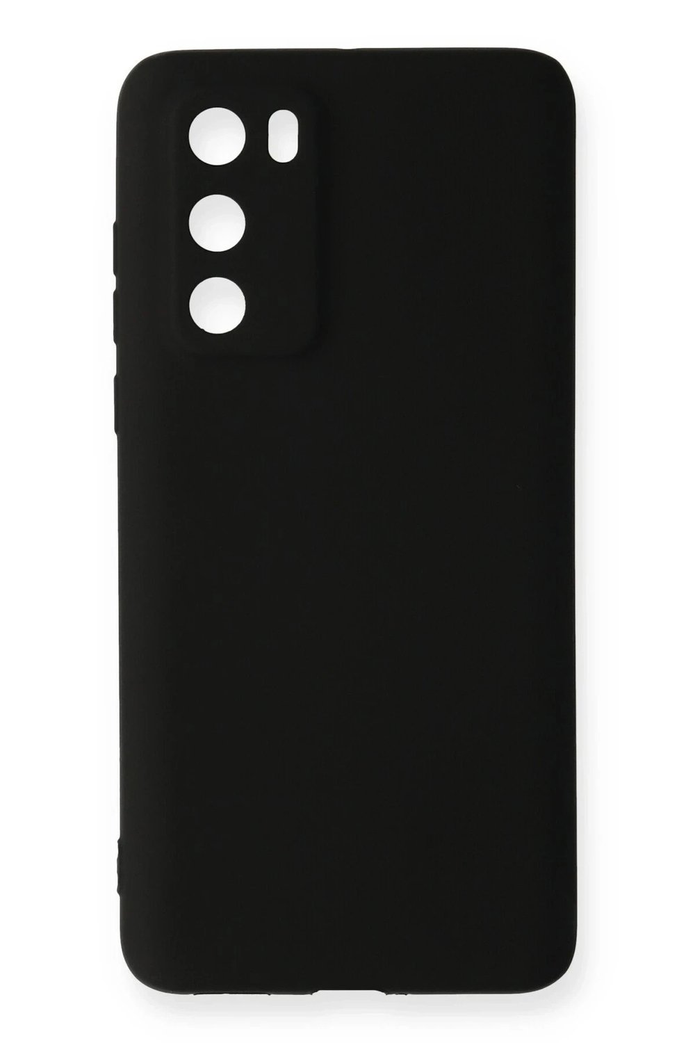 Mey İthalat®  Huawei P40 Kılıf First Silikon - Siyah