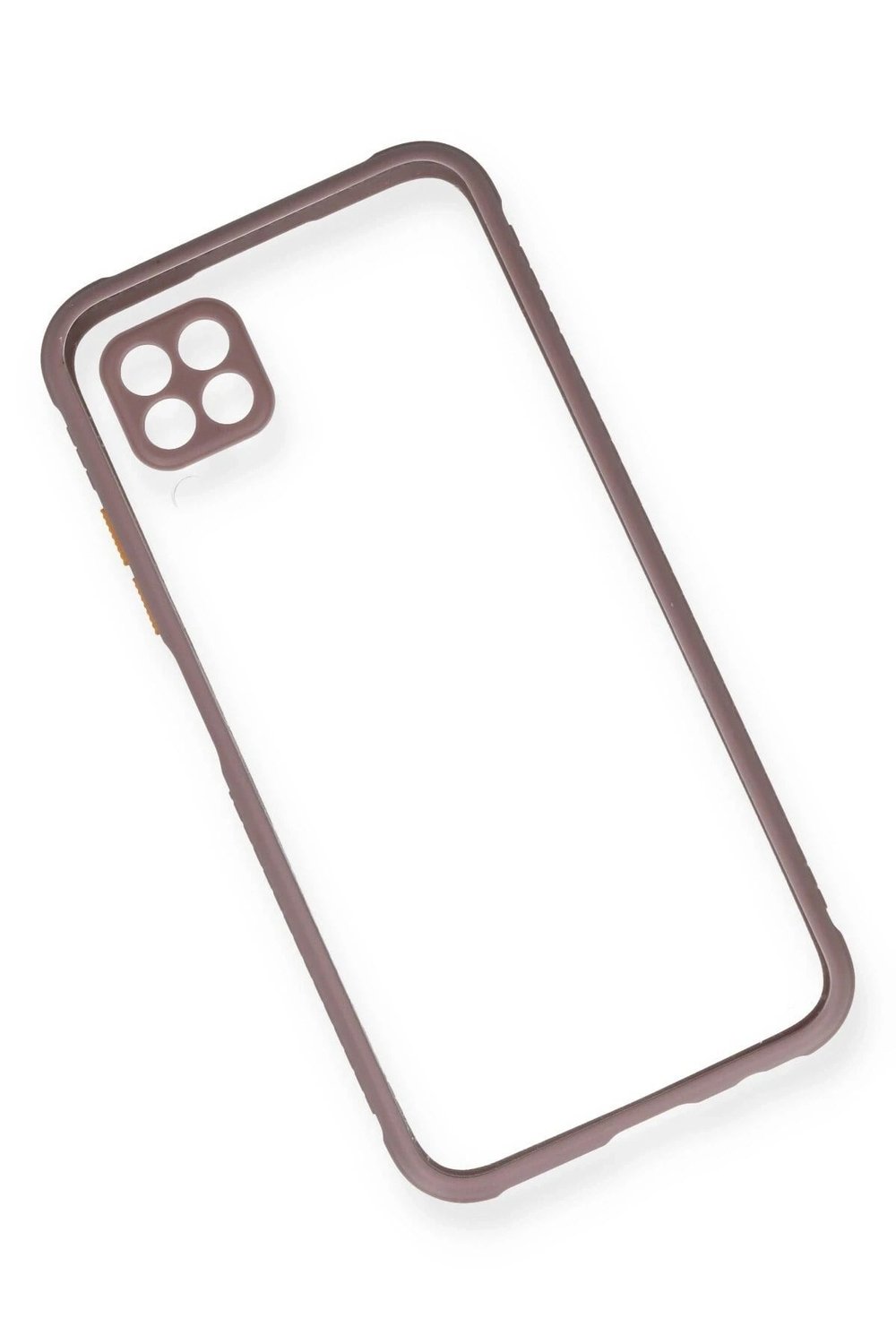Mey İthalat®  Huawei P40 Lite Kılıf Miami Şeffaf Silikon - Açık Mor