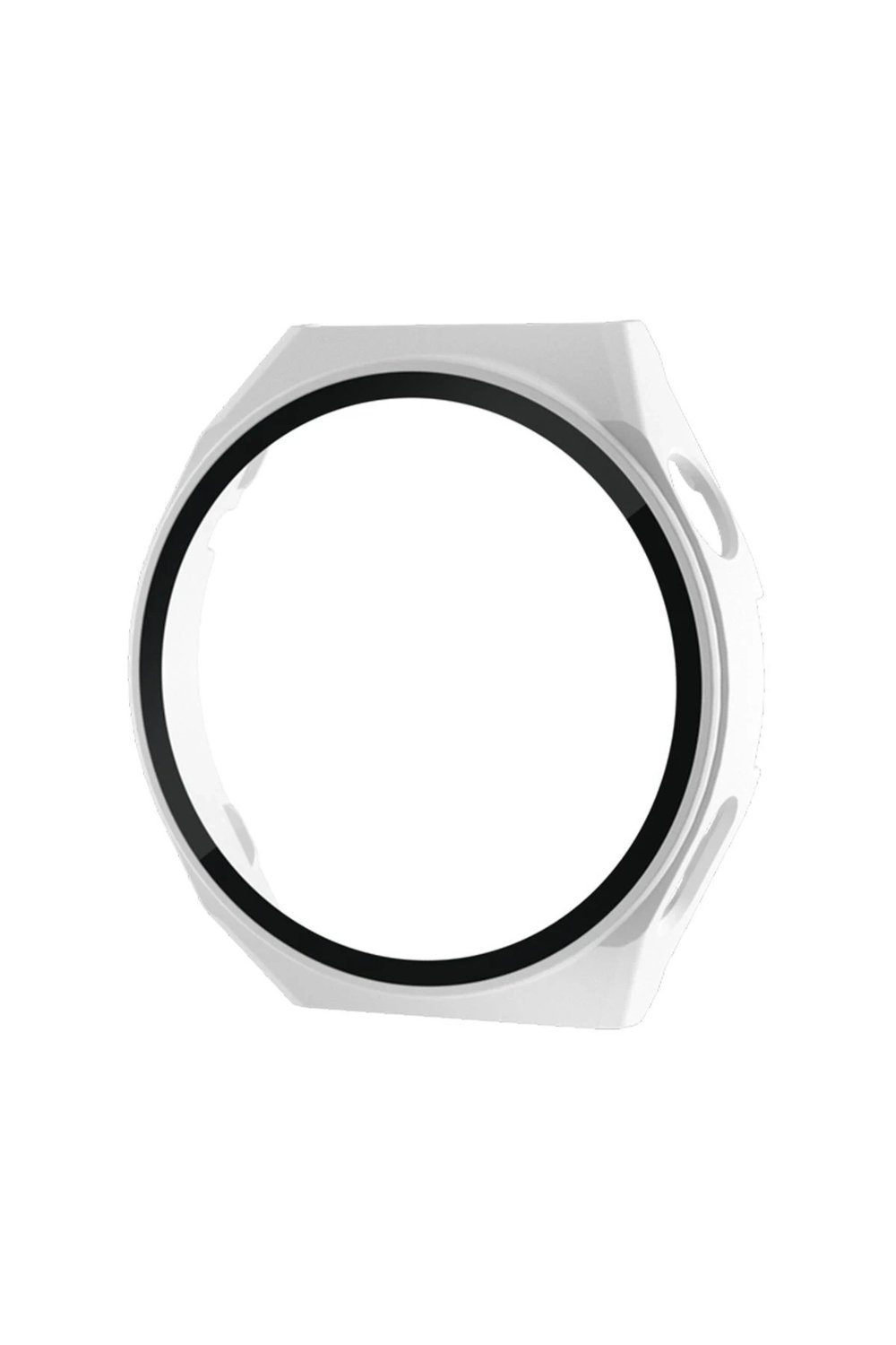 Mey İthalat®  Huawei Watch GT3 Pro 43mm Dota Camlı Kasa Ekran Koruyucu - Uzay Grisi