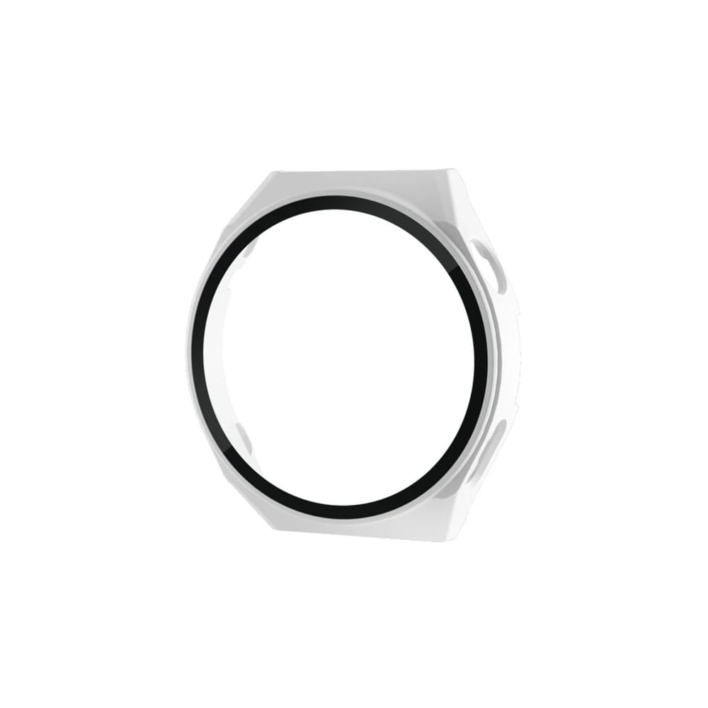 Mey İthalat®  Huawei Watch GT3 Pro 43mm Dota Camlı Kasa Ekran Koruyucu - Uzay Grisi