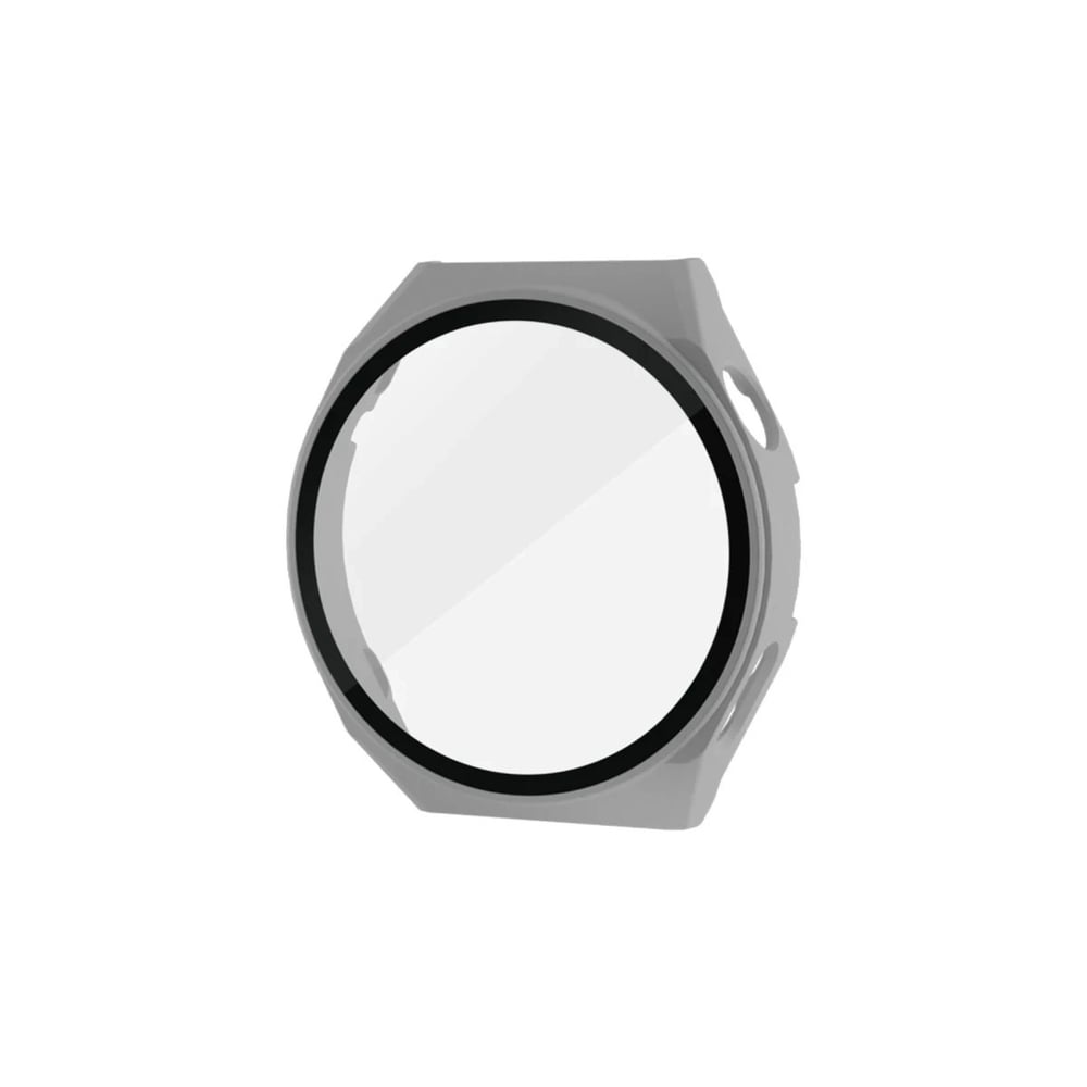 Mey İthalat®  Huawei Watch GT3 Pro 46mm Dota Camlı Kasa Ekran Koruyucu - Uzay Grisi
