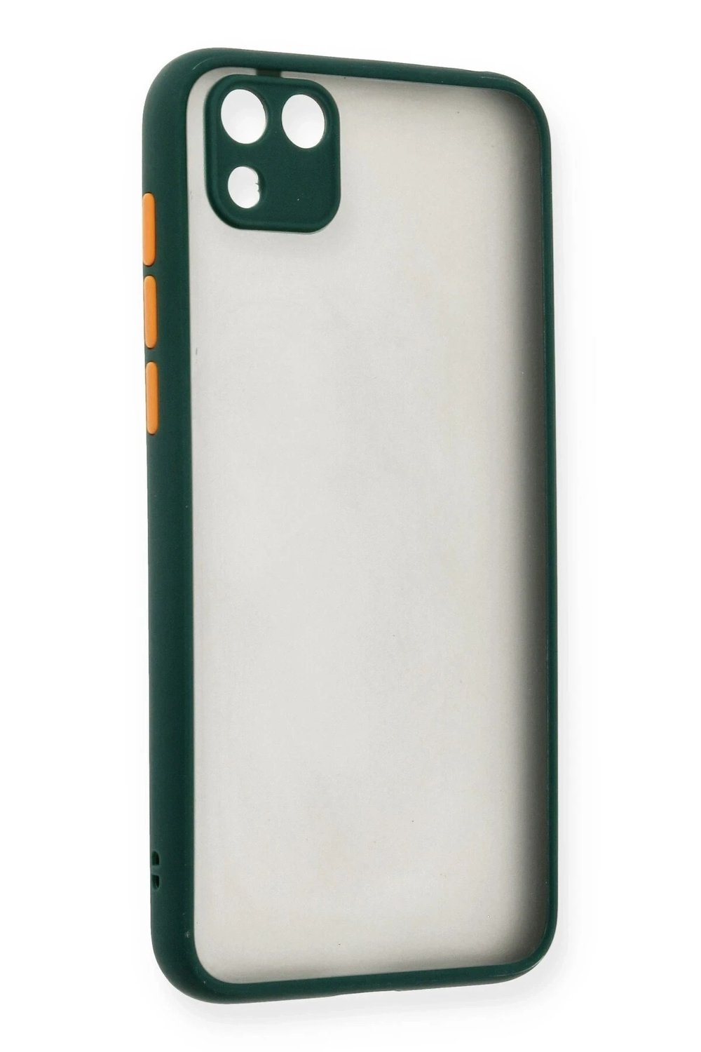 Mey İthalat®  Huawei Y5P Kılıf Montreal Silikon Kapak - Yeşil
