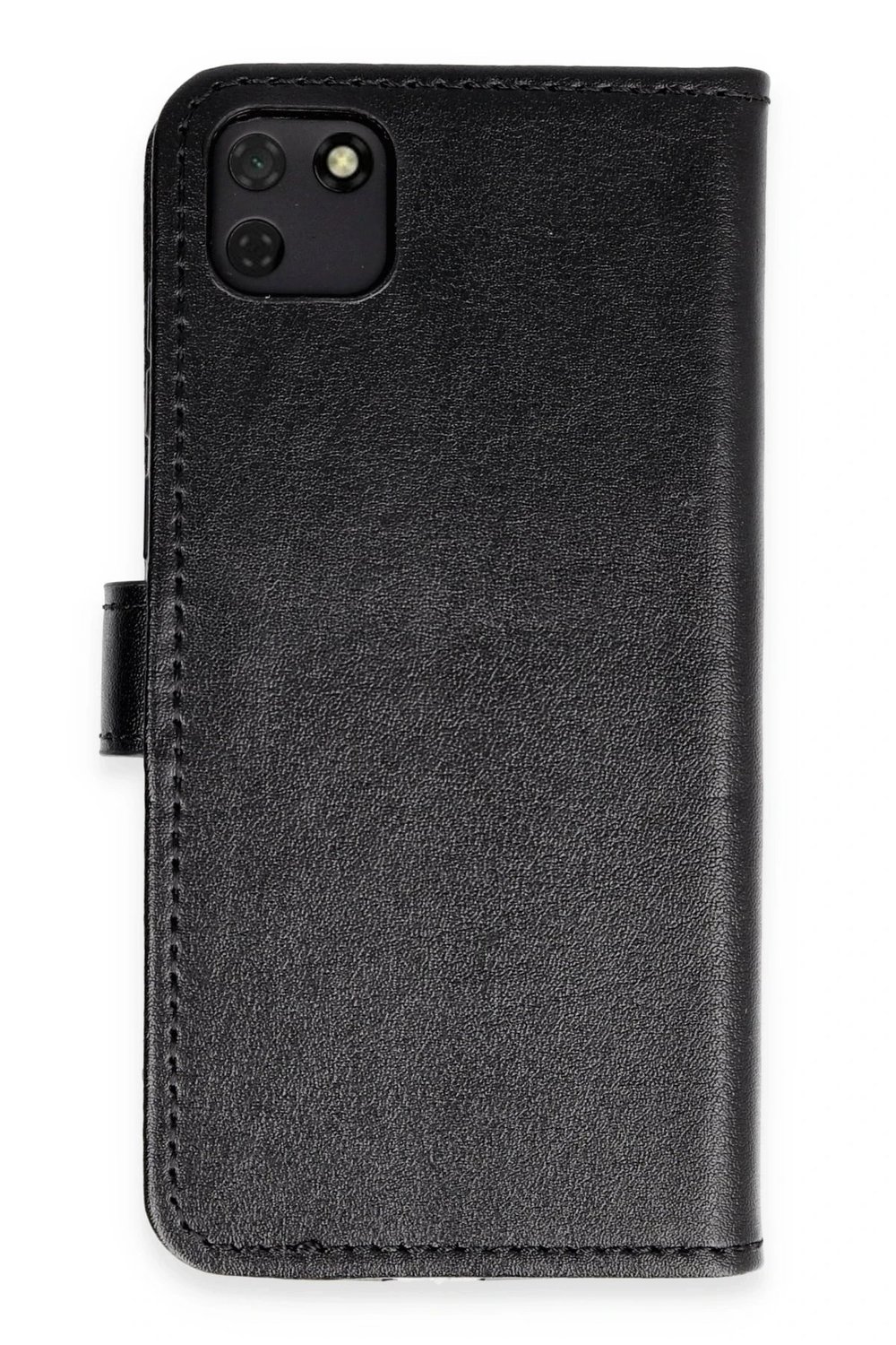 Mey İthalat®  Huawei Y5P Kılıf Trend S Plus Kapaklı Kılıf - Siyah