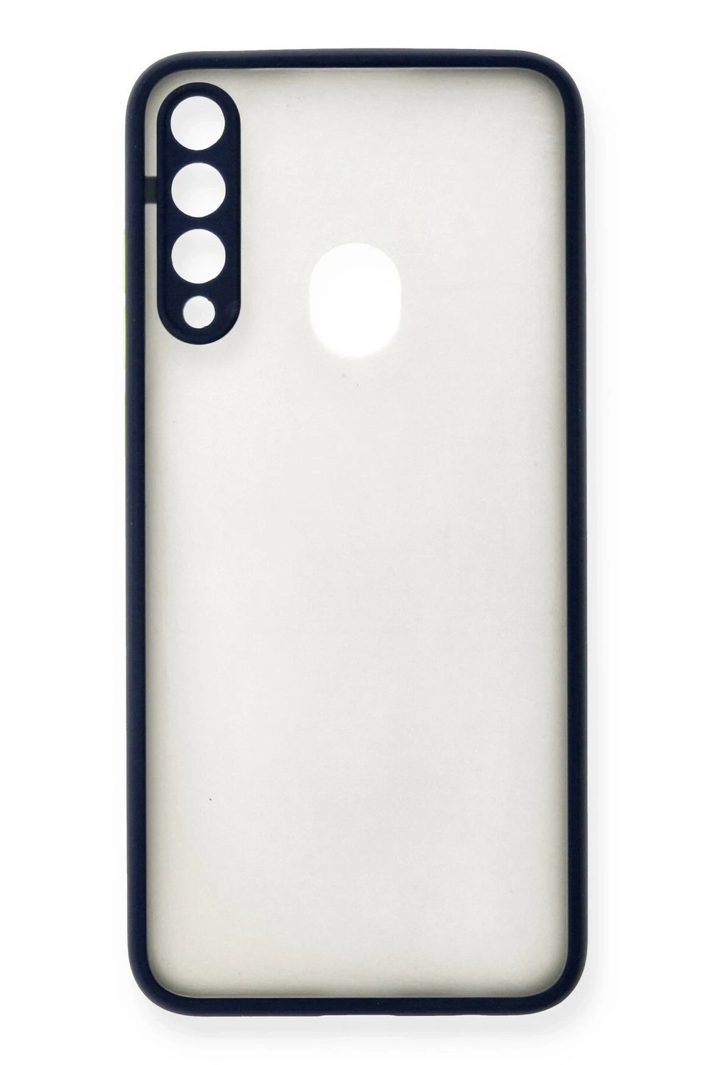 Mey İthalat®  Huawei Y6P Kılıf Montreal Silikon Kapak - Lacivert