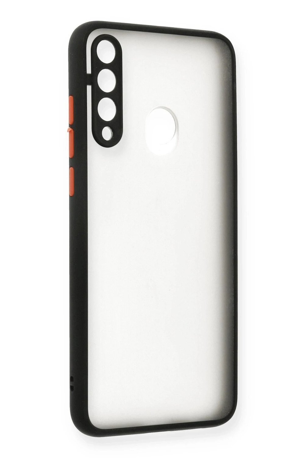 Mey İthalat®  Huawei Y6P Kılıf Montreal Silikon Kapak - Siyah
