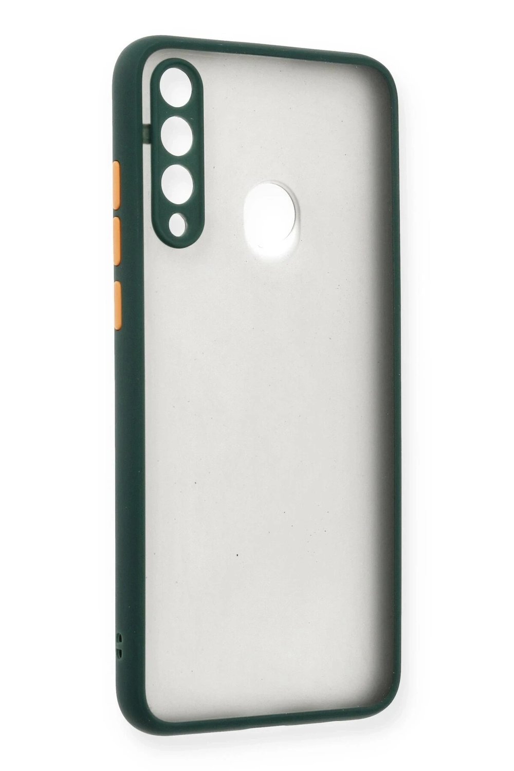 Mey İthalat®  Huawei Y6P Kılıf Montreal Silikon Kapak - Yeşil