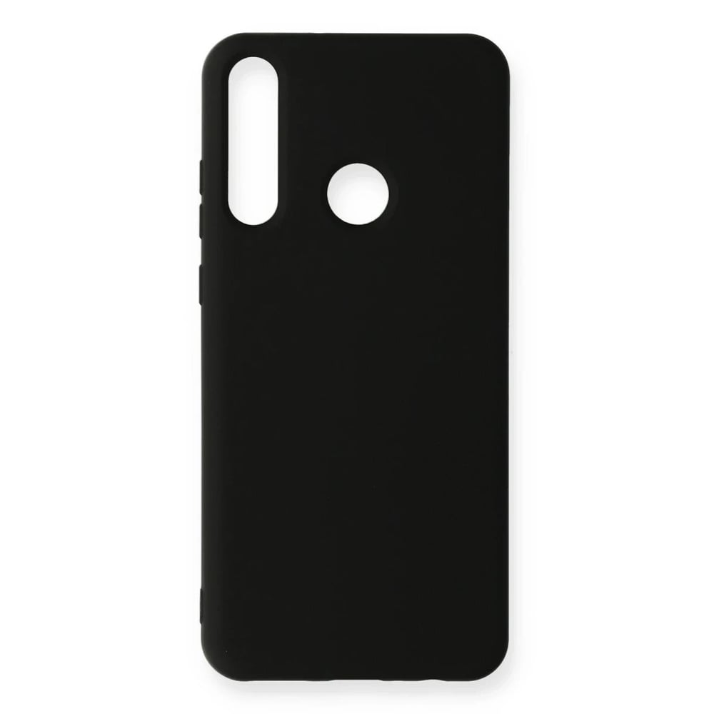 Mey İthalat®  Huawei Y6P Kılıf Nano içi Kadife Silikon - Siyah