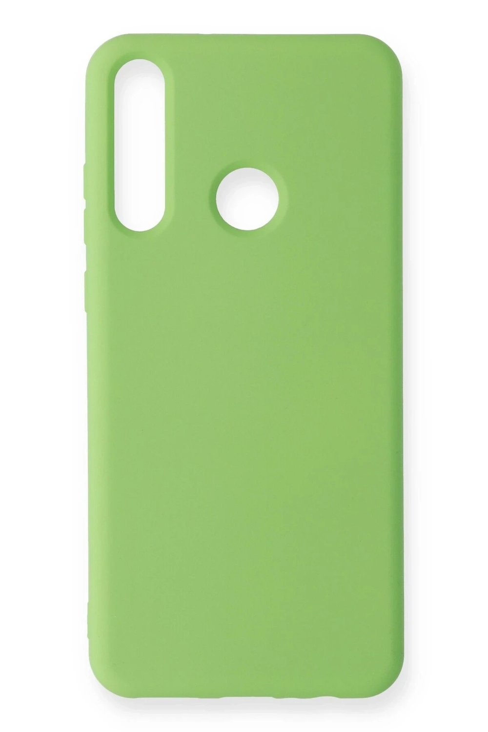 Mey İthalat®  Huawei Y6P Kılıf Nano içi Kadife Silikon - Yeşil