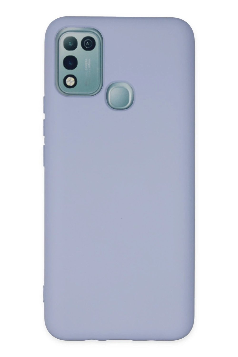 Mey İthalat®  İnfinix Hot 10 Play Kılıf Nano içi Kadife Silikon - Lila