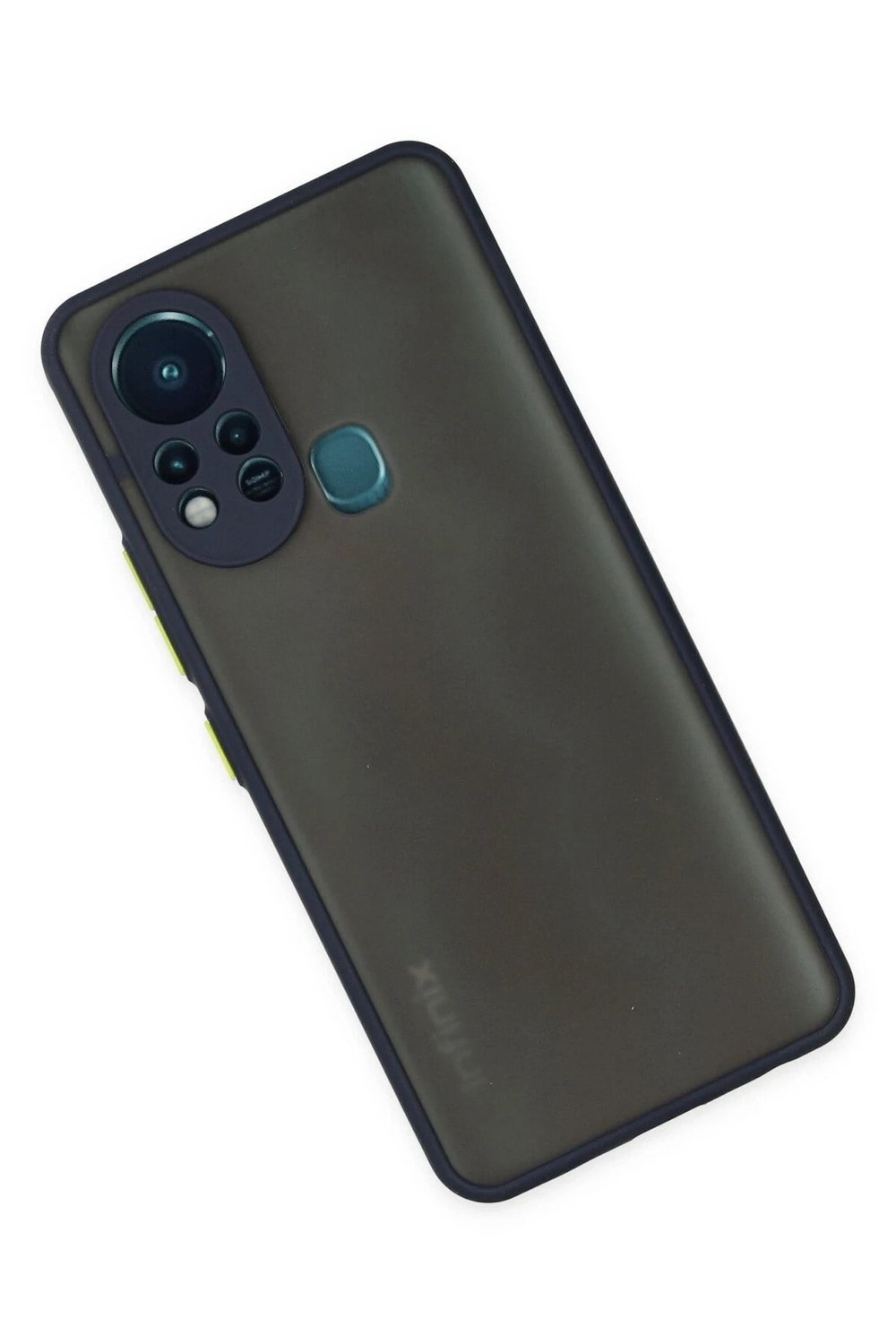 Mey İthalat®  İnfinix Hot 11s Kılıf Montreal Silikon Kapak - Lacivert