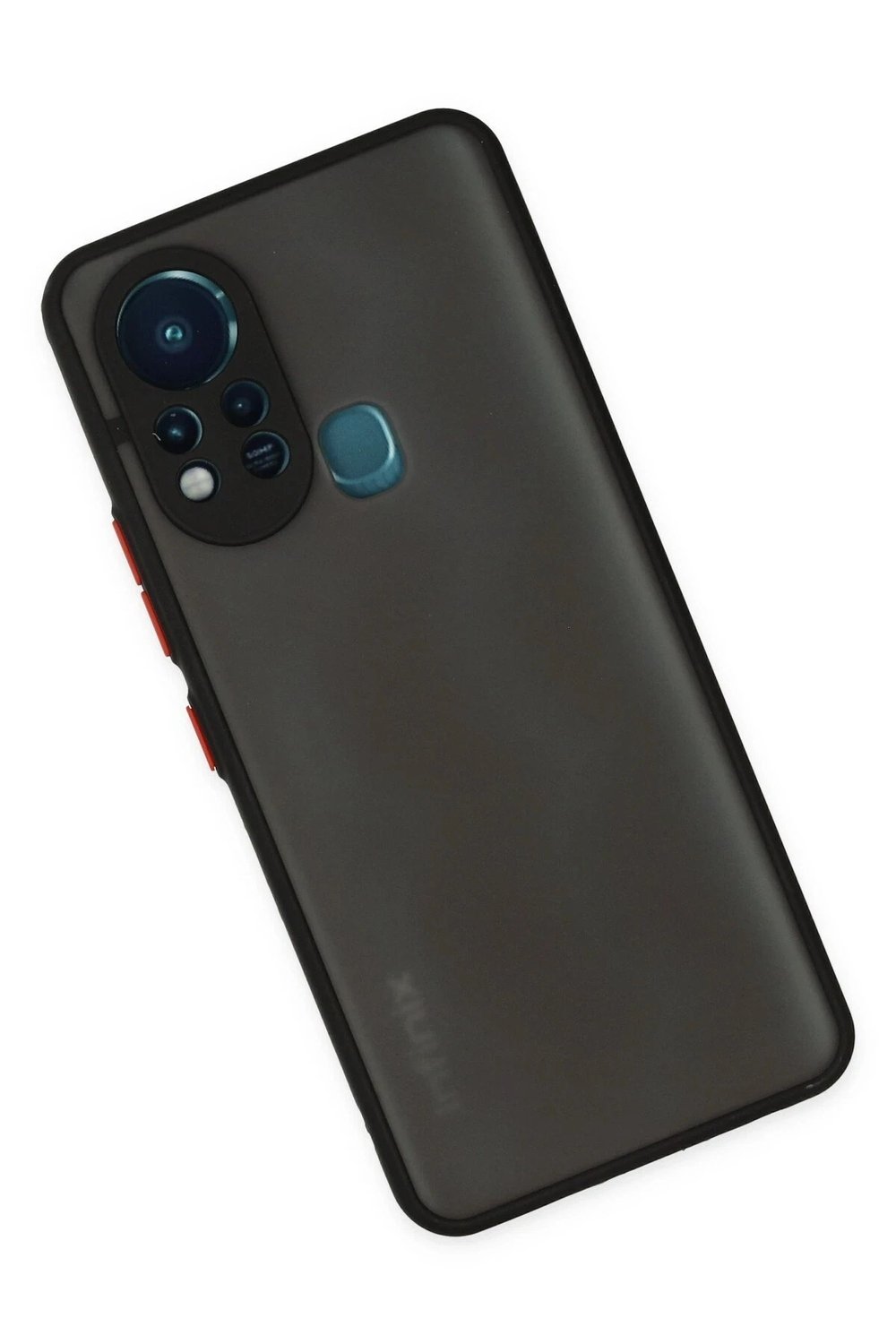 Mey İthalat®  İnfinix Hot 11s Kılıf Montreal Silikon Kapak - Siyah