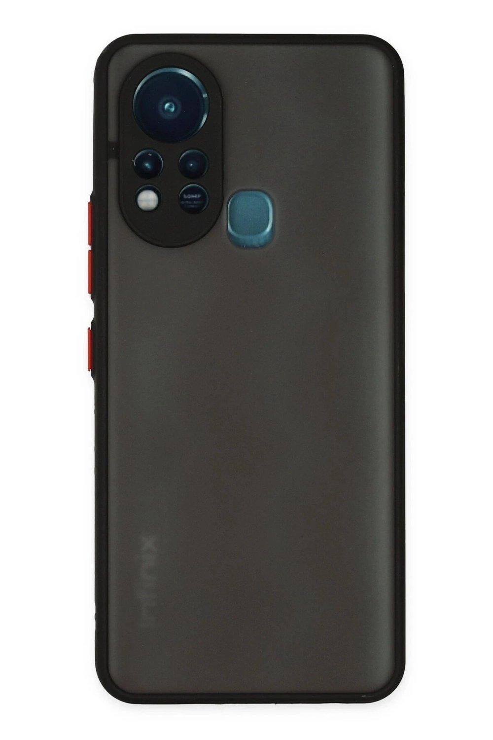 Mey İthalat®  İnfinix Hot 11s Kılıf Montreal Silikon Kapak - Siyah