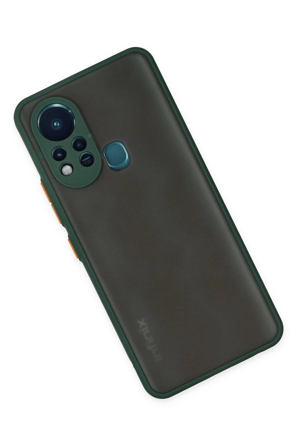 Mey İthalat®  İnfinix Hot 11s Kılıf Montreal Silikon Kapak - Yeşil