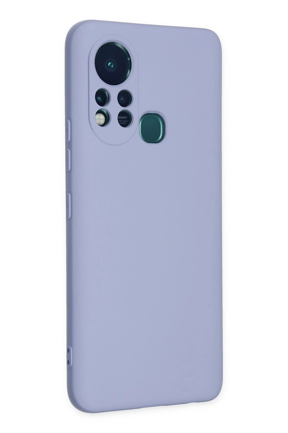 Mey İthalat®  İnfinix Hot 11s Kılıf Nano içi Kadife Silikon - Lila