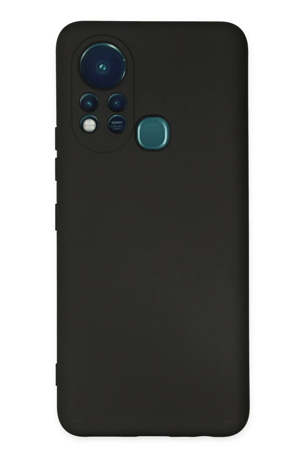 Mey İthalat®  İnfinix Hot 11s Kılıf Nano içi Kadife Silikon - Siyah