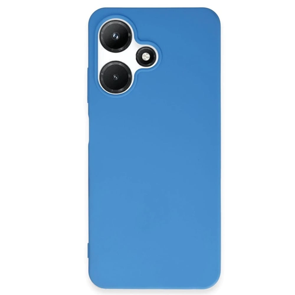 Mey İthalat®  İnfinix Hot 30i Kılıf First Silikon - Mavi