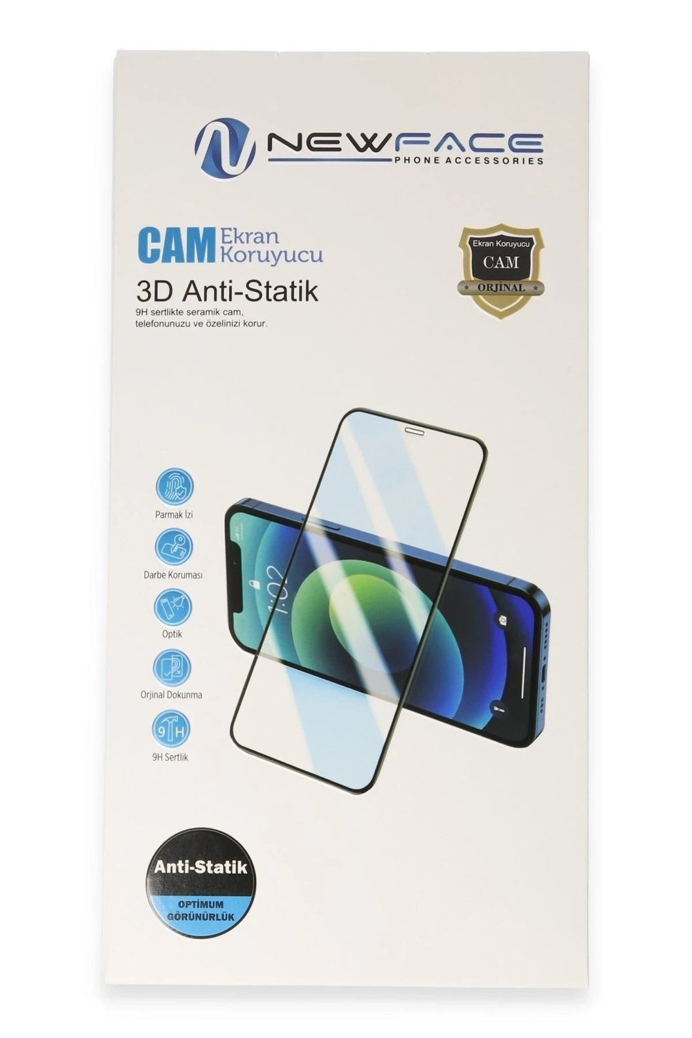 Mey İthalat®  İnfinix Note 30 3D Antistatik Cam Ekran Koruyucu