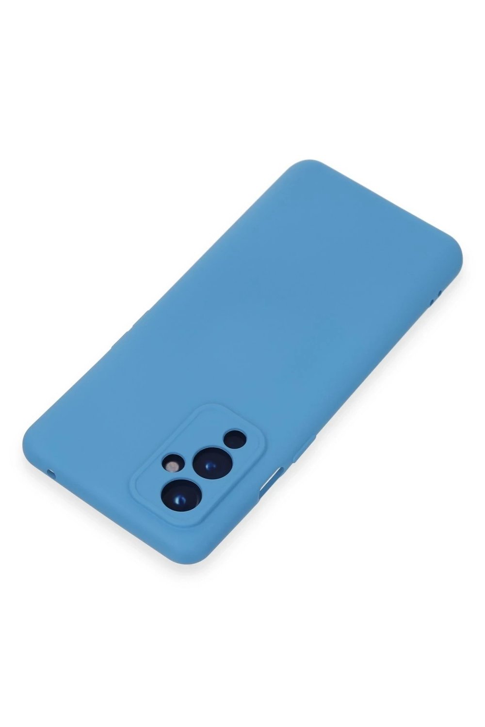 Mey İthalat®  One Plus 9 Kılıf Nano içi Kadife Silikon - Mavi