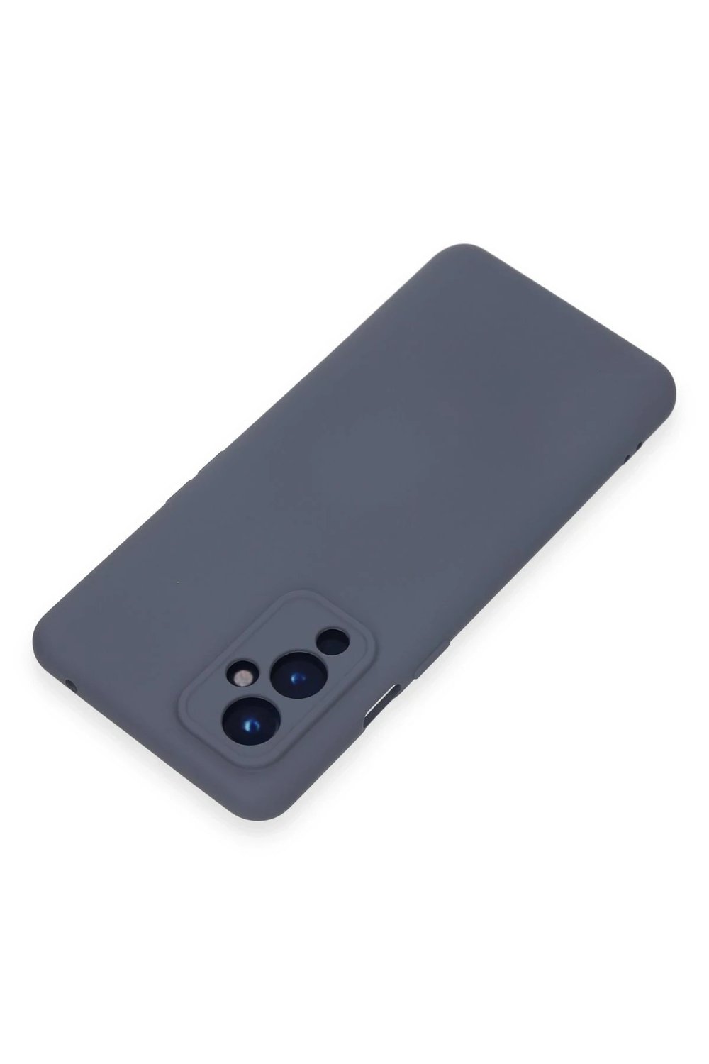 Mey İthalat®  One Plus 9 Kılıf Nano içi Kadife Silikon - Gri